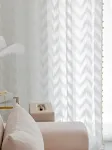 Rideaux de chambre simples et de couleur unie. Profitez d'intimité, de contrôle de la lumière et créez une ambiance paisible et sereine dans votre chambre. — photo 1