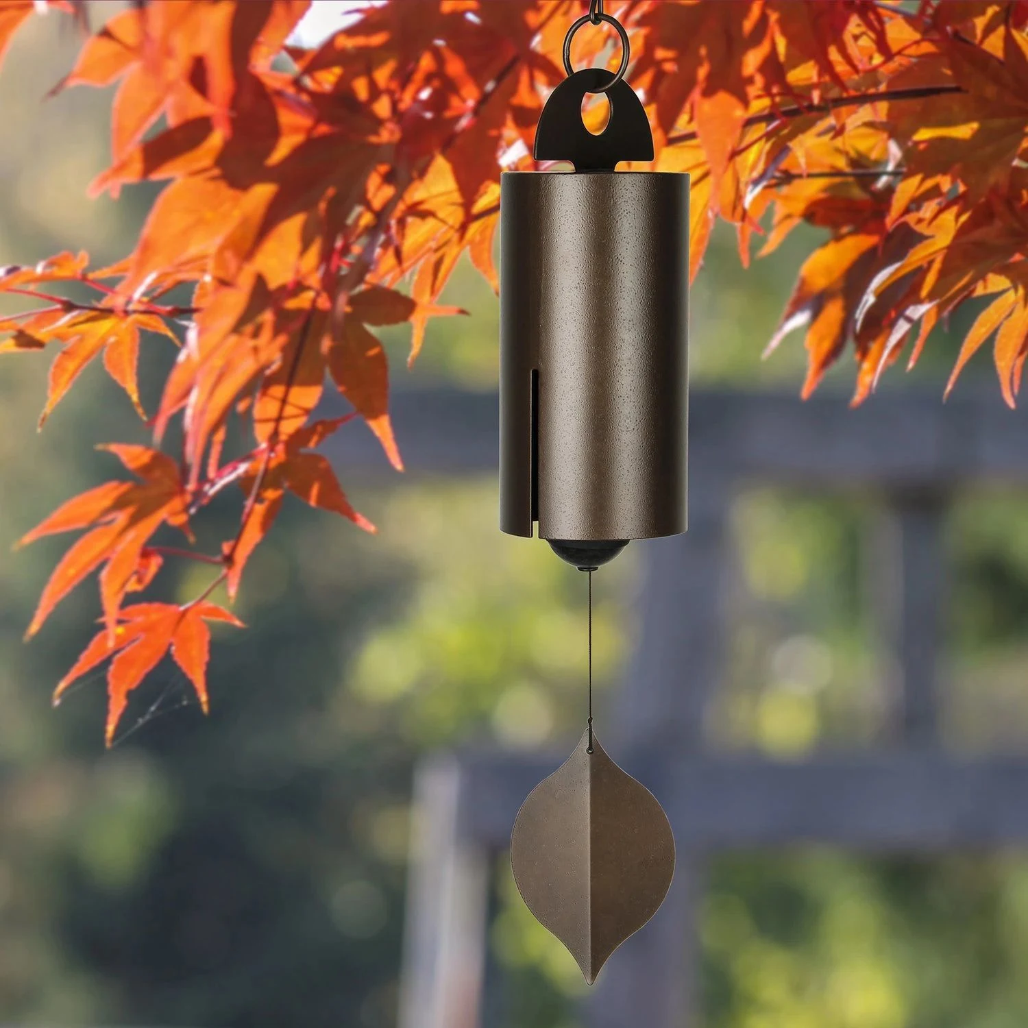 Title 6, Single-tube Metal Wind Chimes Garden Decoration...