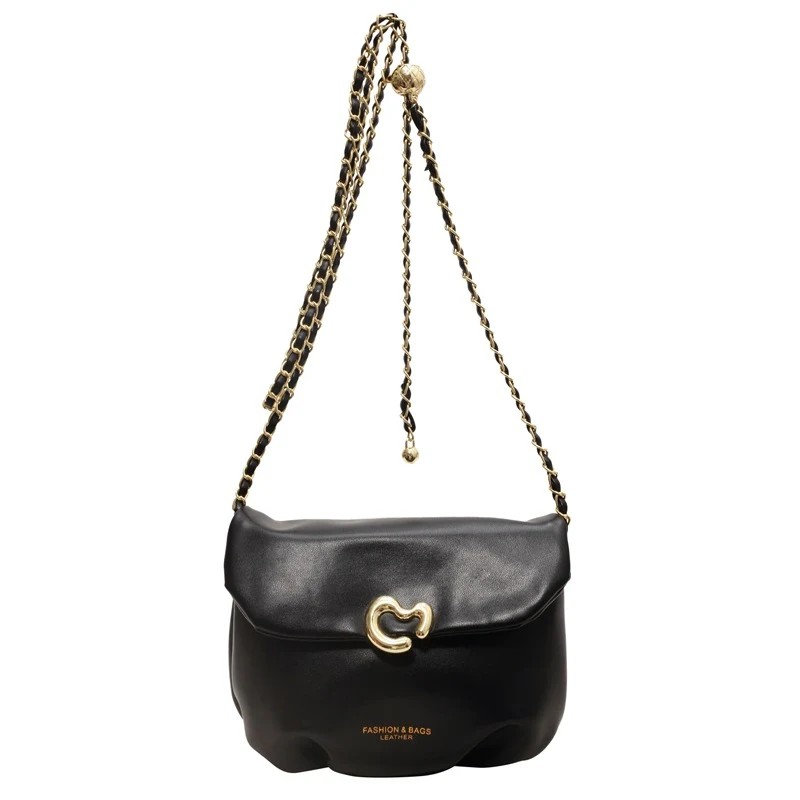 Bolsa crossbody com design Cloud de alta qualidade, corrente simples e especial, ideal para quem busca estilo e praticidade. — foto 3