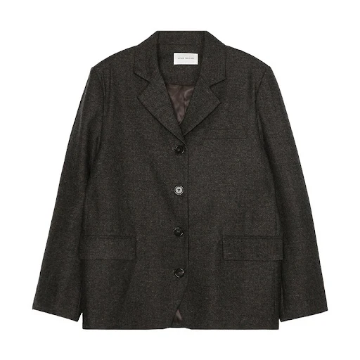 Title 2, Vintage Casual Wool Solid Color Blazer for Men ...