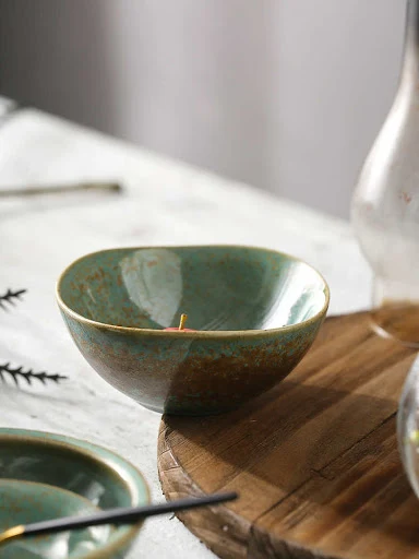 Title 2, Retro Creative Large Ceramic Bowl for serving s...