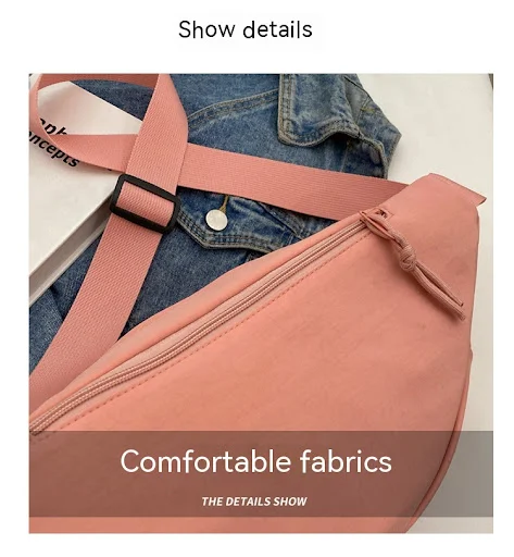 Title 14, Bolsa Crossbody Japonesa Trendy Esportiva Simpl...