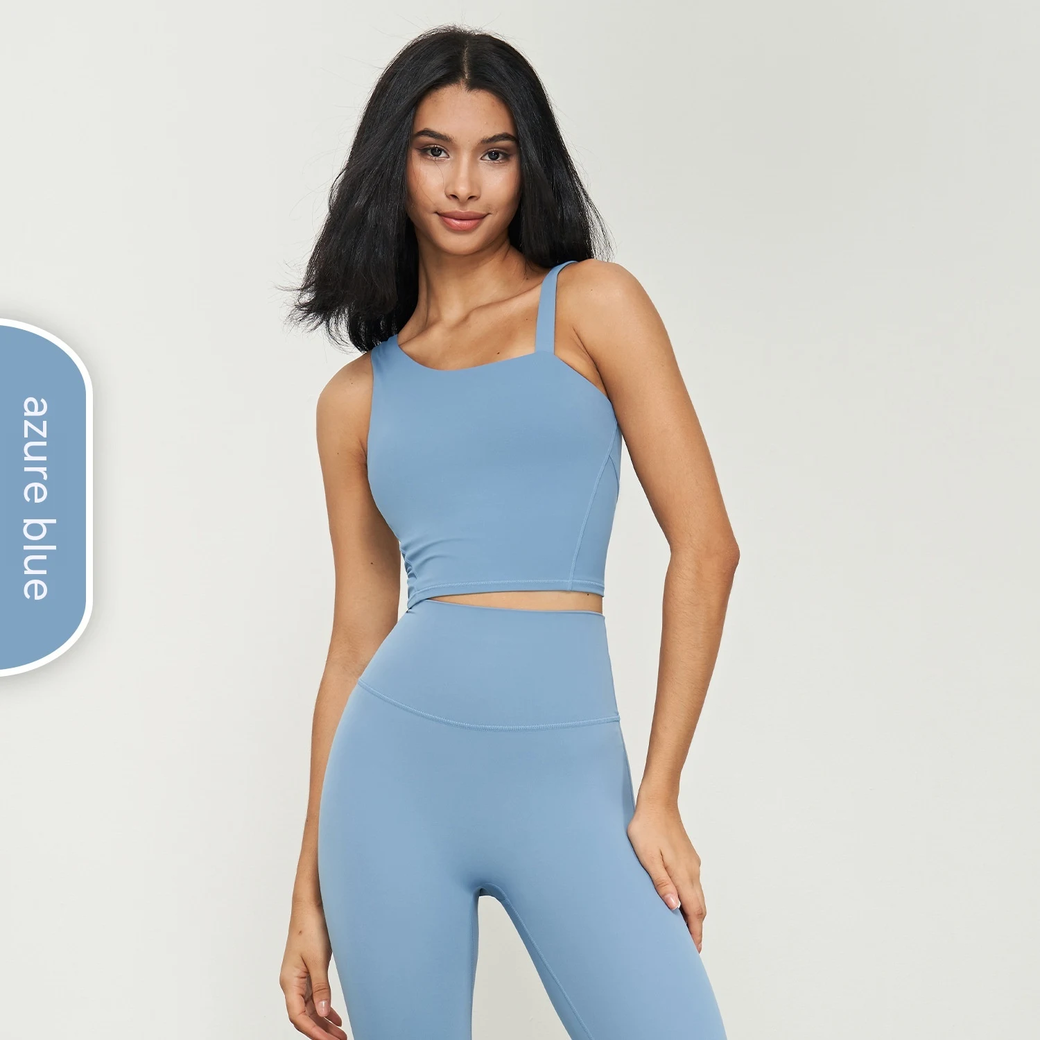 Nude Feel Y-shaped beauty back yoga bra for ultimate comfort and support during your workouts. Experience freedom of mov — photo 8