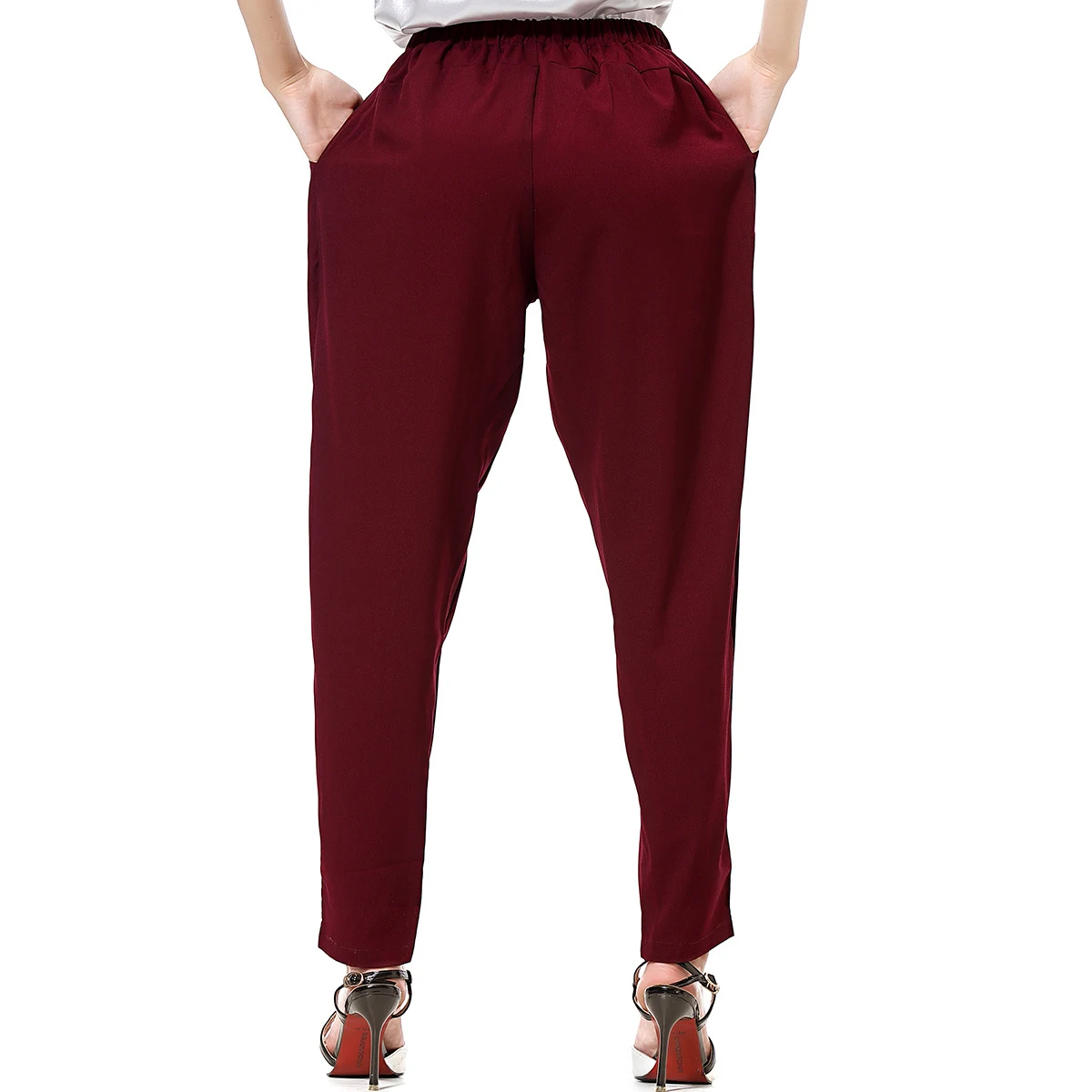 Title 9, Pantalon Harem Long Casual pour Femme Confortab...