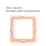 20pcs square