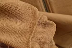 Halbloser Damen-Pullover mit Reißverschluss, einfarbig, kurz — foto 28