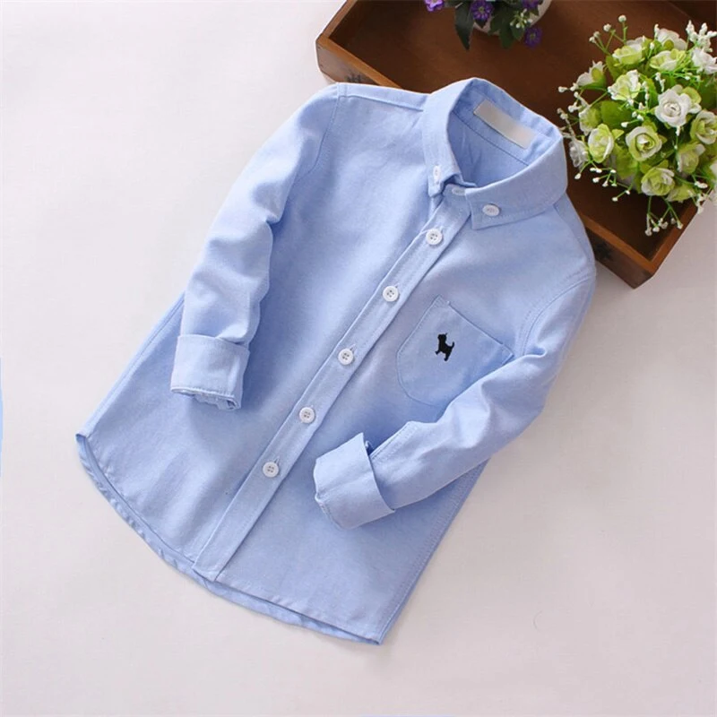 Title 3, Jongensshirt met lange mouwen en puppyprint, za...