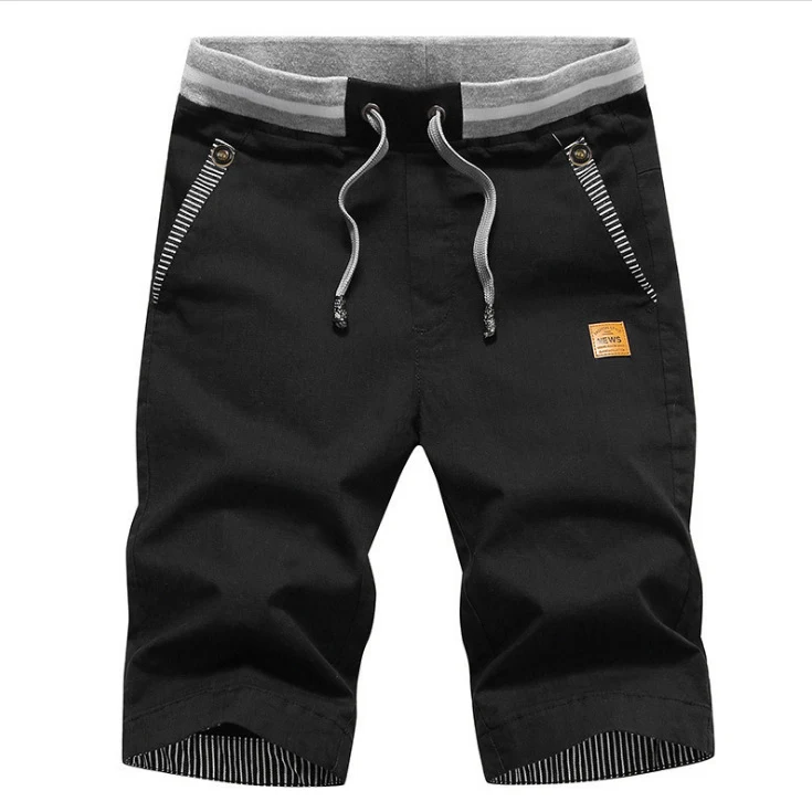 Heren Casual Shorts Effen Kleur Comfortabele zomerse shorts, perfect voor een relaxte look en veelzijdig te combineren. Ideaal voor dagelijks gebruik. — foto 28