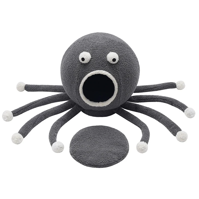 Pet Deep Sleep Cartoon Plush Nest Soft and Cozy Bed for Dogs and Cats Provides Relaxing and Secure Sleep Environment for — photo 3