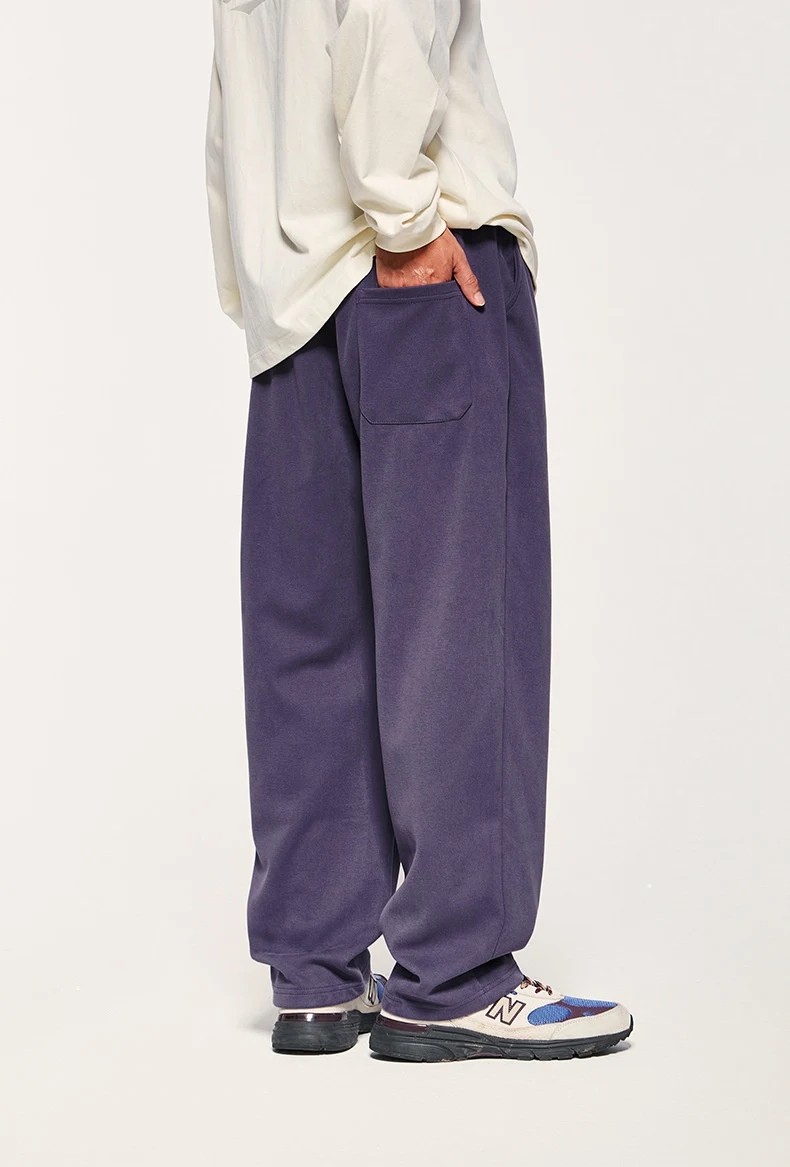 Title 3, Heren Casual Sport Straight Broek met Brushed P...