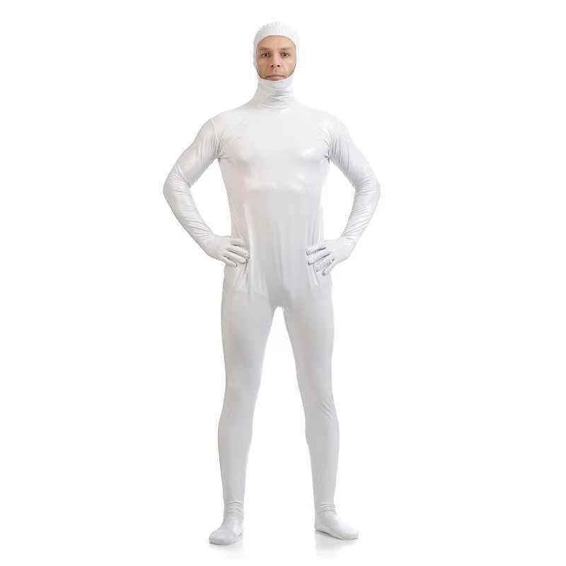 Title 3, Mens Rubberized Bodysuit Full Coverage Face. E...