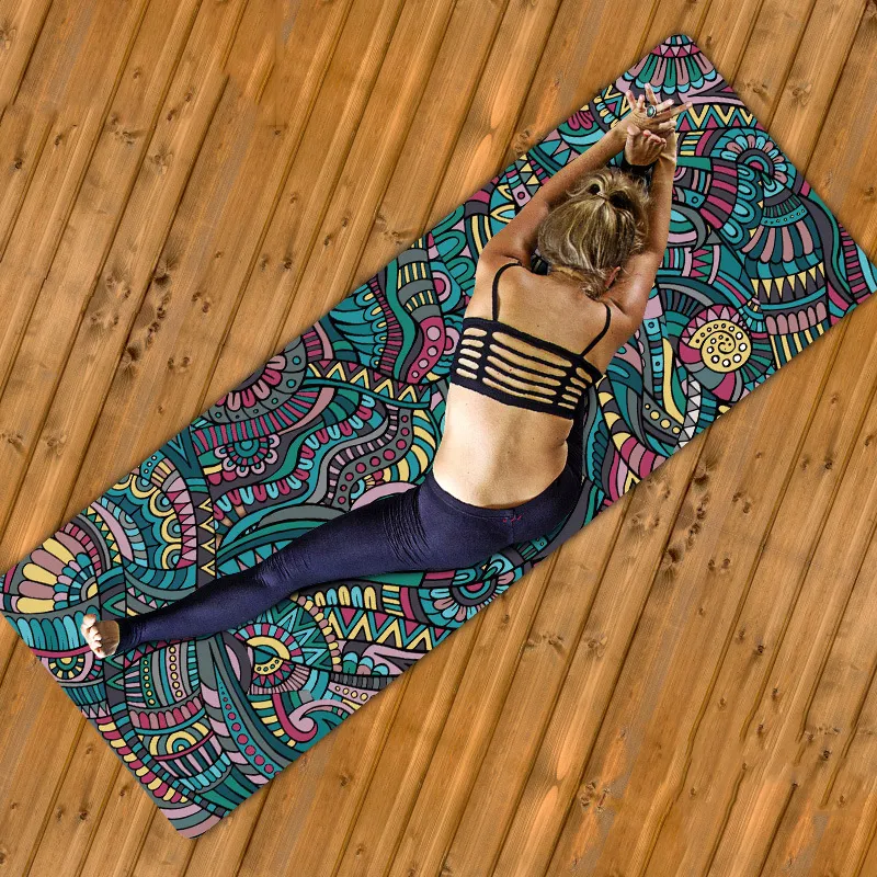 Title 1, Non-slip rubber yoga mat for superior grip and ...