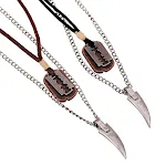 Chain de liga de liga vintage Men's Colar Line Line Colar Long — foto 2