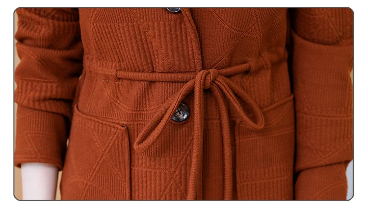 Title 3, Plus size casual gebreide veterschoenen voor da...