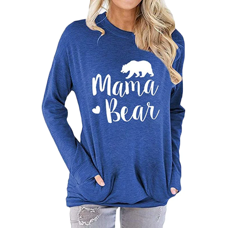 Title 10, Kapuzenpullover mit Mama Bear-Monogramm