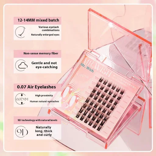 Title 5, Ciglia Finte Senza Colla Mrwish New Lazy Trilogy