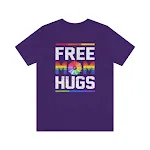 Women's Rainbow Love-letter Printed Short-sleeved T-shirt — photo 1