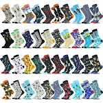 Trendy cross-border cotton socks with animal designs in a mid-tube style for everyday use. Perfect for comfort and addin — photo 30