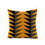 Capa de almofada de linho com abóbora de Halloween para casa, ideal para sofás e decoração, criando um ambiente festivo e aconchegante. — foto 27