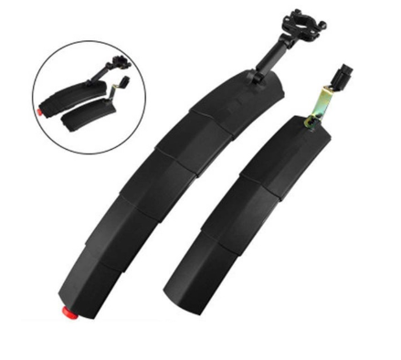 Title 8, Retractable Bicycle Mudguard. Keeps you clean a...