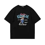 Funny cartoon printed round neck short sleeve men's T-shirt. Comfortable and stylish for everyday wear. A perfect choice — photo 12