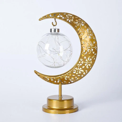 Title 6, LED Modeling Lamp Creative Personality Iron Moo...