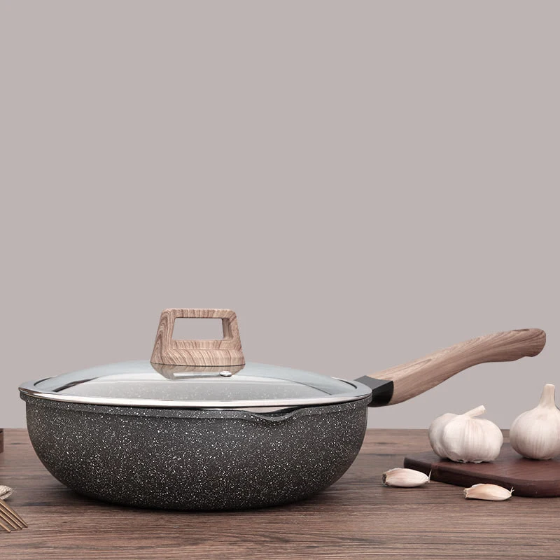 Universal Non-stick Wok for Gas Stove and Induction Cooker. Enjoy versatile cooking, easy cleanup, and delicious stir-fr — photo 2