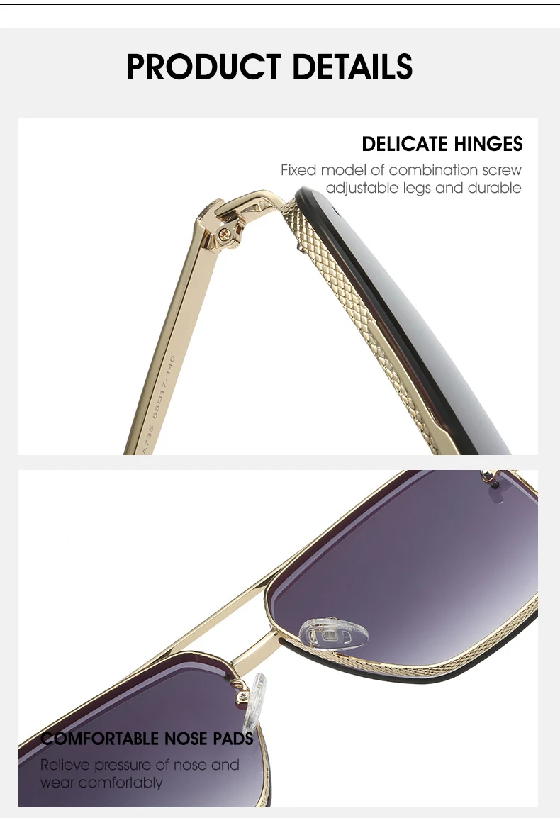 Title 12, Mens Casual Fashion Metal Frame Sunglasses. Pr...