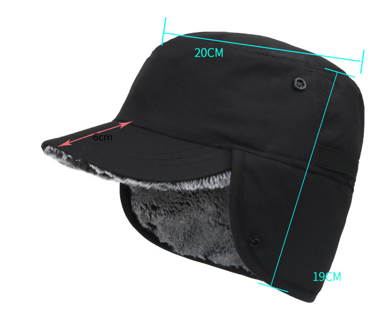 Title 13, Womens Cold And Windproof Hat Thickened Warm Cap