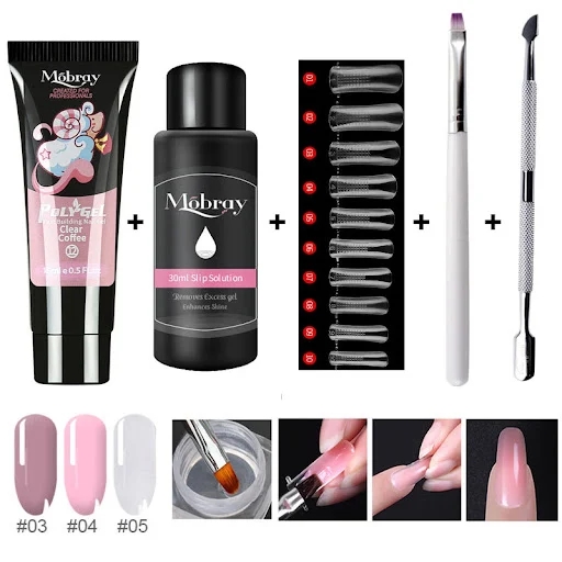 Title 3, Gel Extensor de Unhas Multicolorido Crie unhas ...