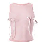 Sweet Hot Girl Short Three-dimensional Bow Top, a stylish and comfortable summer essential for a trendy and flirty look — photo 9