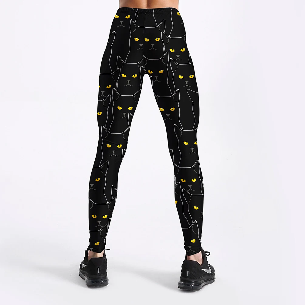 Title 4, Leggings esportivas femininas slim com estampa ...