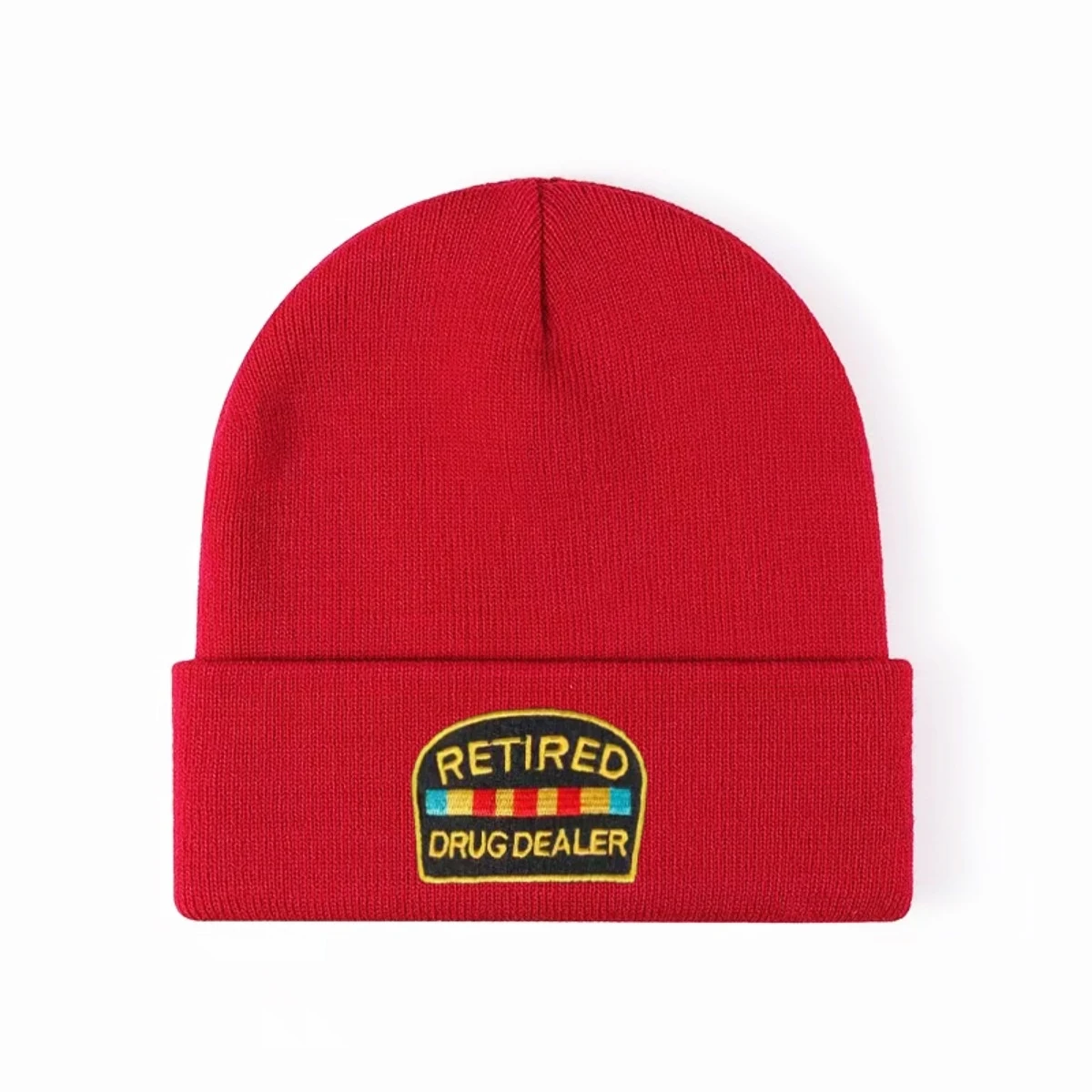 Title 2, Gorro de tricô bordado personalidade street win...