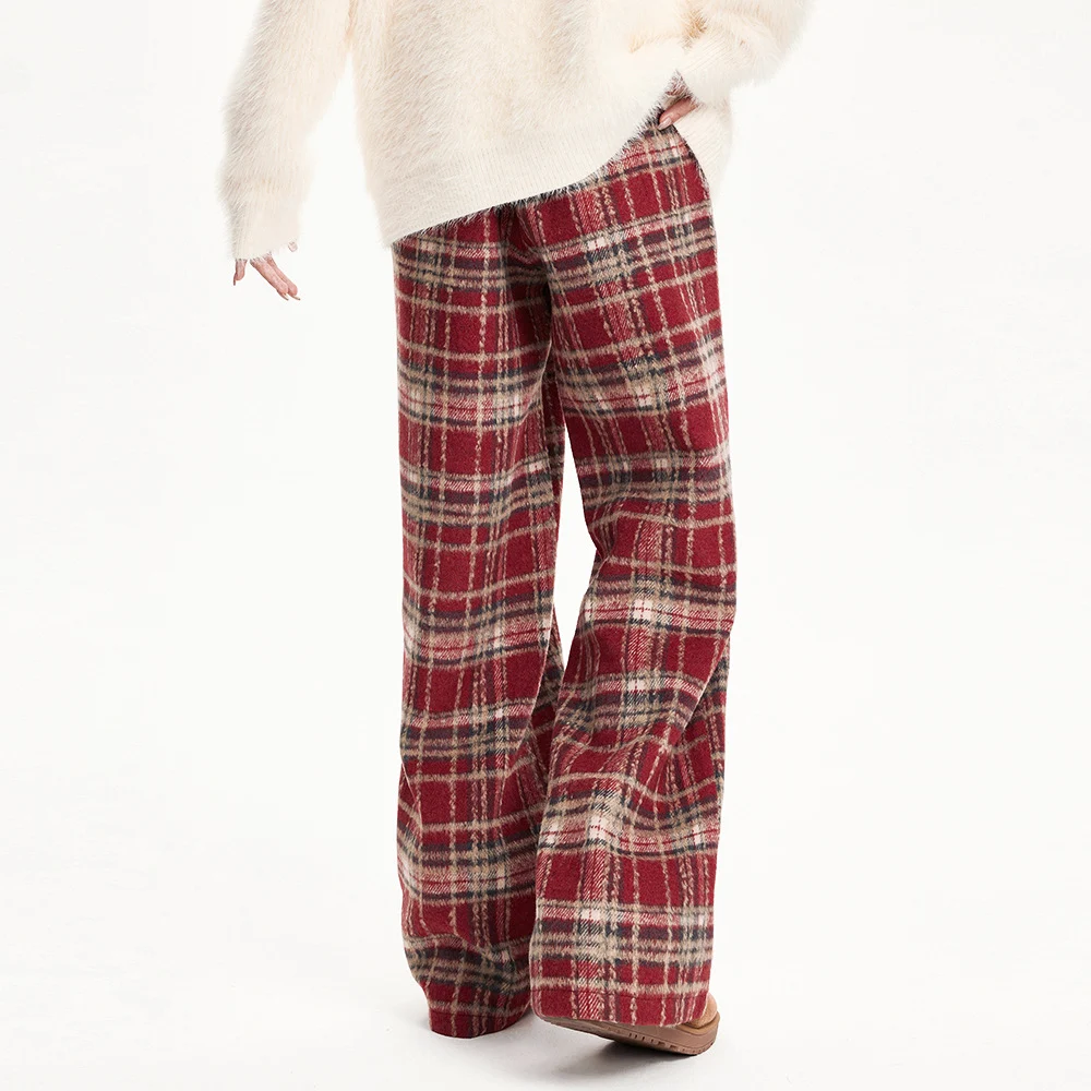 Heren casual broek met ruitpatroon, modieus en comfortabel, ideaal voor een relaxte look met persoonlijkheid, perfect voor dagelijks gebruik. — foto 8