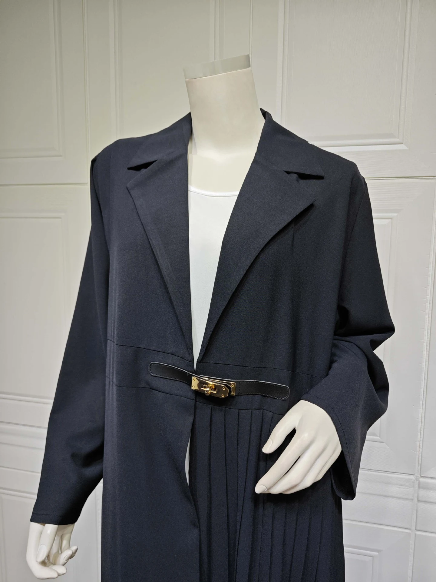 Title 21, Cardigan Robe Pleated Pleated Coat Muslim Arab ...