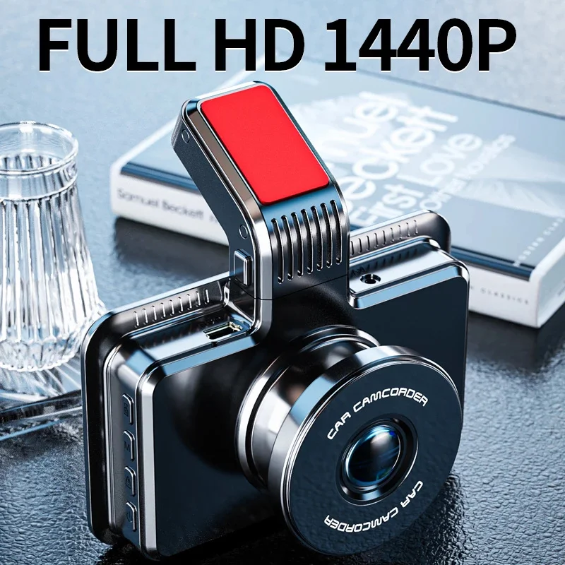 Title 3, 3-inch HD Car DVR with Double Lens. Capture you...