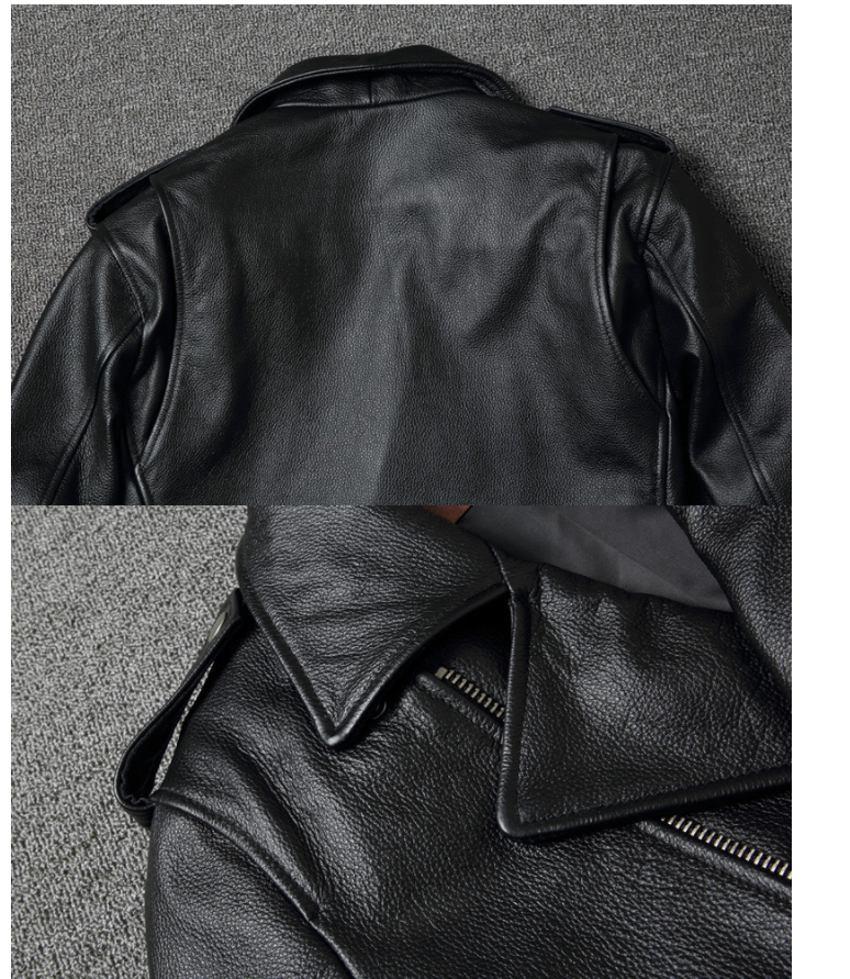 Title 8, Harleys New Motorcycle Leather Jacket Men ulti...