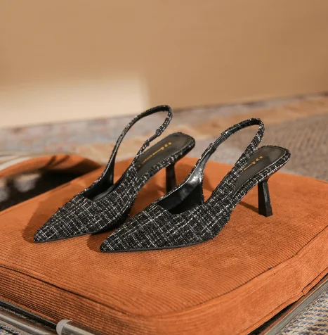 Stiletto Pointed High Heel Sandals Fairy Style French Temperament, elevate your style with elegance and sophistication. — photo 6