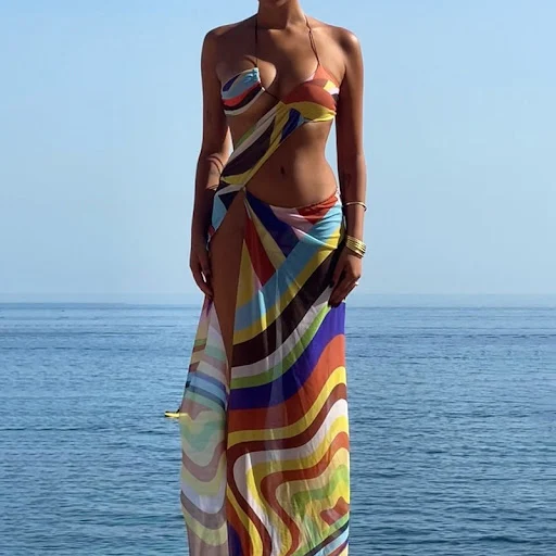 Title 4, Abito da donna slim fit con lacci e vita nuda