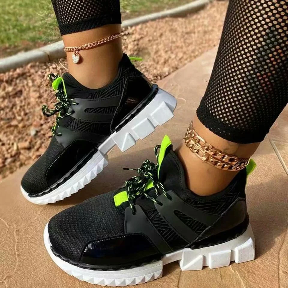 Title 7, Large Size Color Matching New Single Shoes Wome...