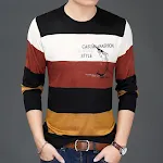 Camisa Inferior com Estampa Animal Manga Longa Masculina. Adicione um toque selvagem ao seu guarda-roupa. Conforto e estilo unidos nesta peça versátil para diversas ocasiões. — foto 5