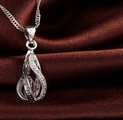 Pingente de brinco de cristal para conjunto de duas peças — foto 3