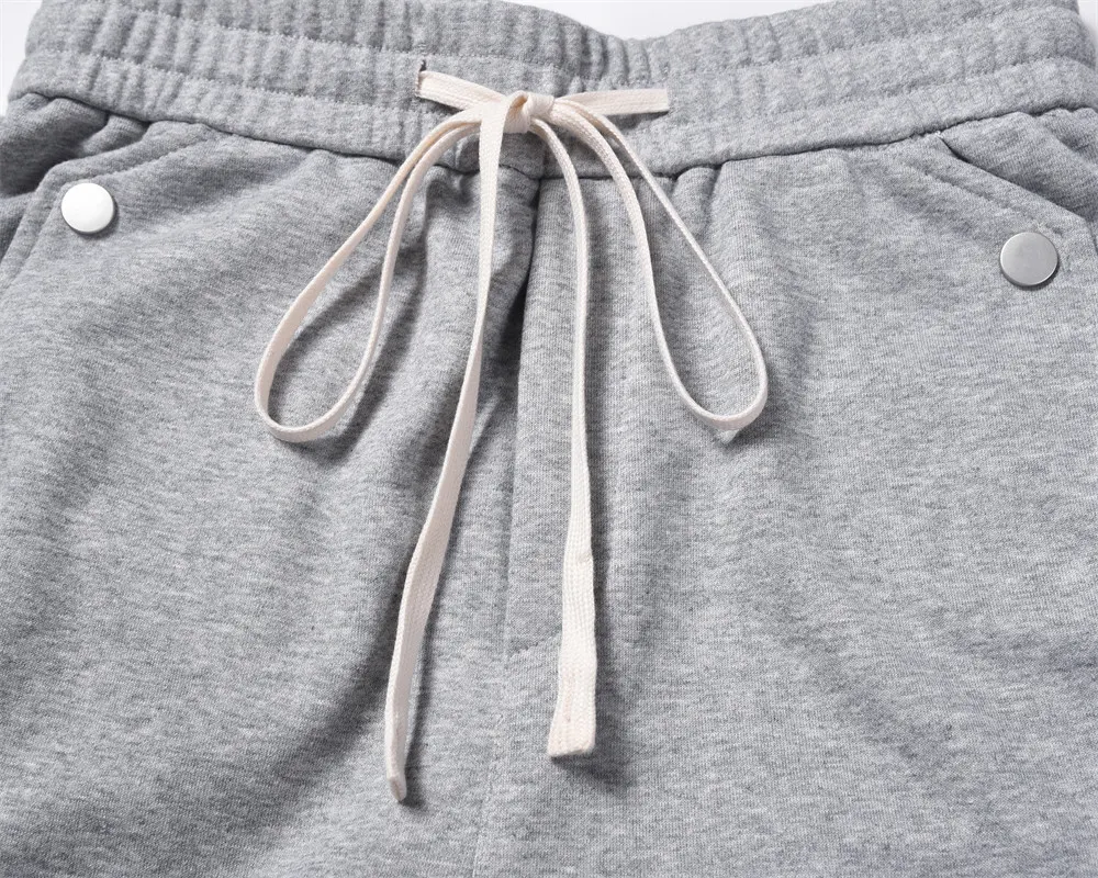 Title 7, Heren effen casual sweatpants met elastische ta...