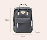 Nova Mochila de Viagem Estilo Simples e Fashion para Escola, Design Moderno e Confortável, Perfeita para Estudantes e Exploradores Urbanos. — foto 1