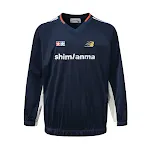 Camiseta esportiva de manga longa com bordado de letras em inglês europeu e americano. Conforto e estilo para seus treinos. — foto 1