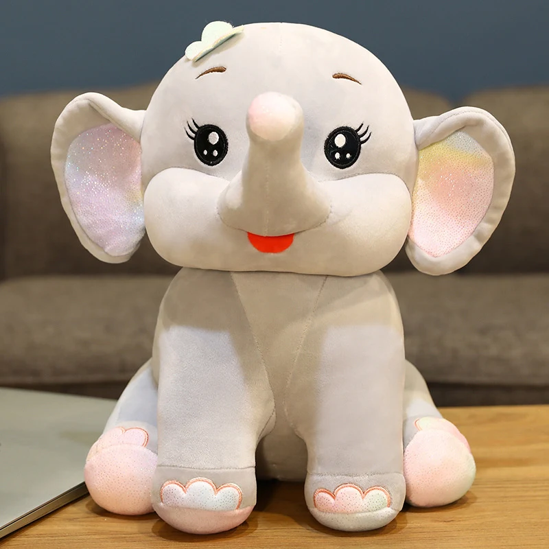 Pelúcia de elefante fofa e criativa, travesseiro para crianças dormirem. Boneca de celebridade da internet para conforto e diversão. Atacado disponível. — foto 3