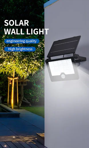 Title 1, Luminária de parede solar com sensor de corpo h...