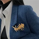 Personality Design Brooch