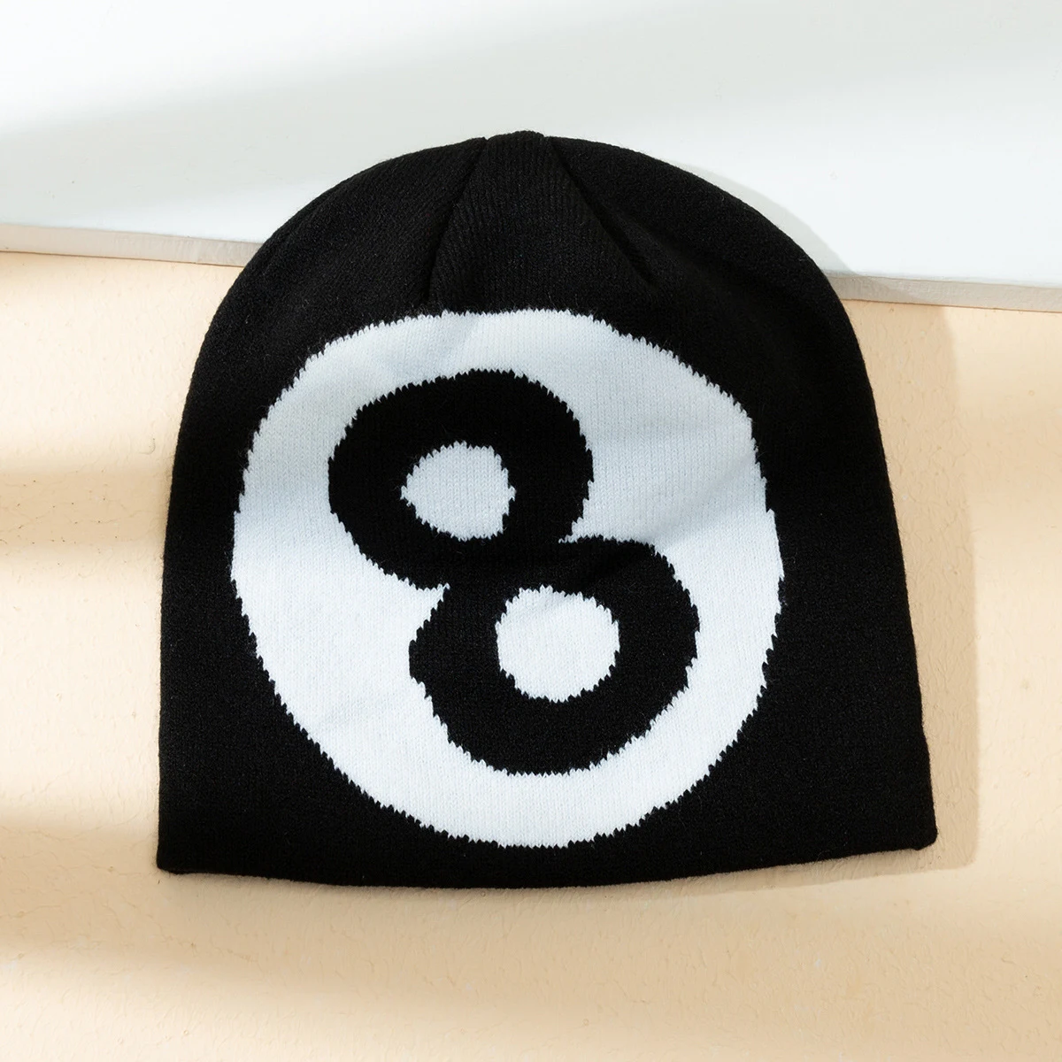 Title 4, Warm, All-matching Simple Number 8 Slipover Woo...