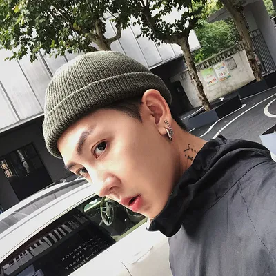 Men's All-match Knitted Wool Hat Without Brim to Keep Warm, Versatile and Stylish, Perfect for Winter and any Outfit. — photo 15